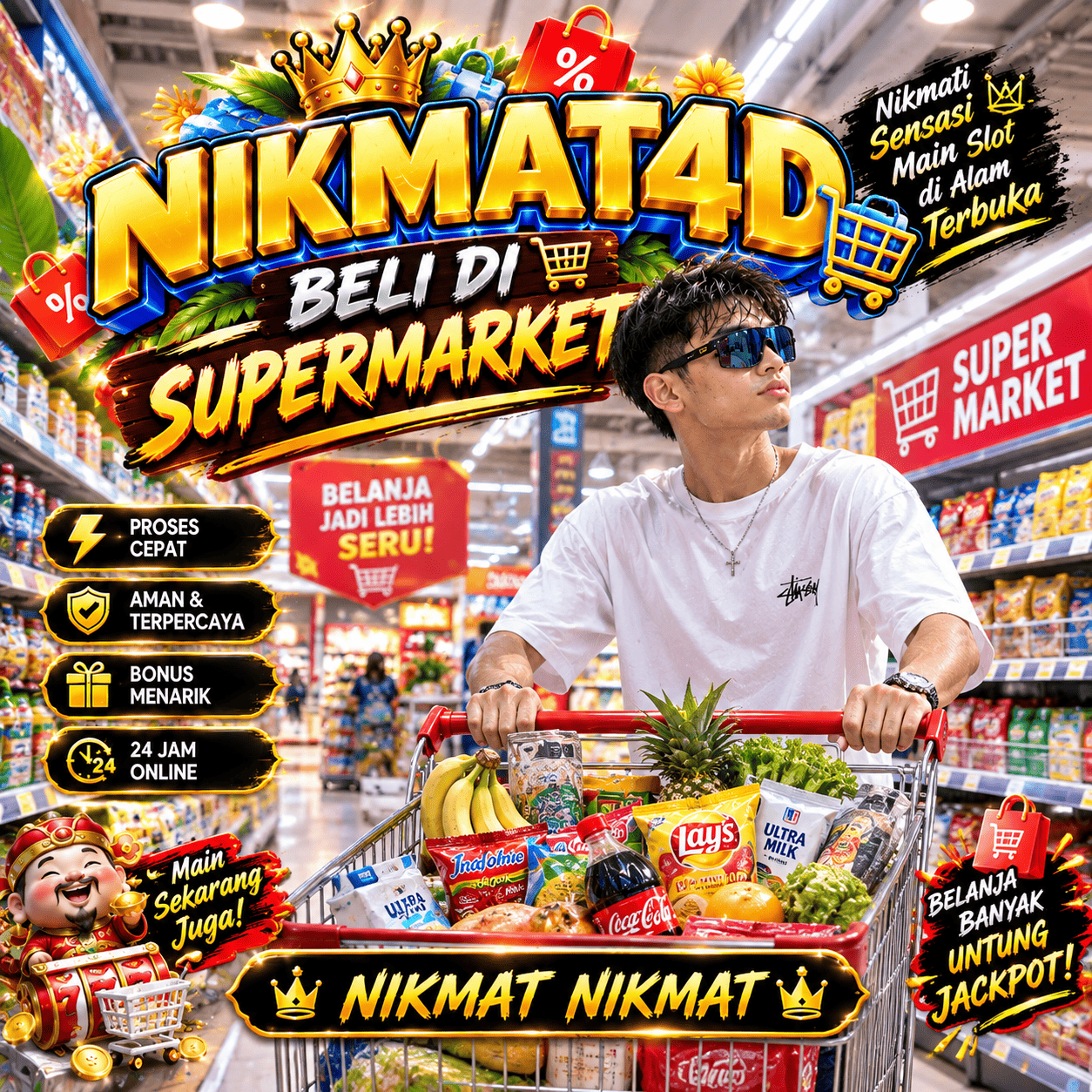 Banner NIKMAT4D Cyber Blue